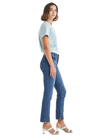 Levi's Womens 312 Shaping Slim Jeans (19627-0207) Blue Wave Mid