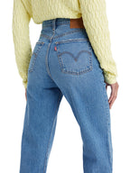Levi's Womens Ribcage Straight Ankle Jeans (72693-0177) Dance Around