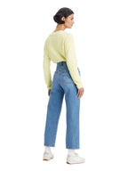 Levi's Womens Ribcage Straight Ankle Jeans (72693-0177) Dance Around