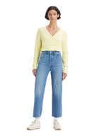 Levi's Womens Ribcage Straight Ankle Jeans (72693-0177) Dance Around
