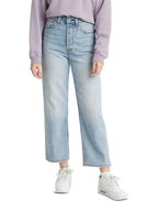 Levi's Womens Ribcage Straight Ankle Jeans (72693-0055) Middle Road