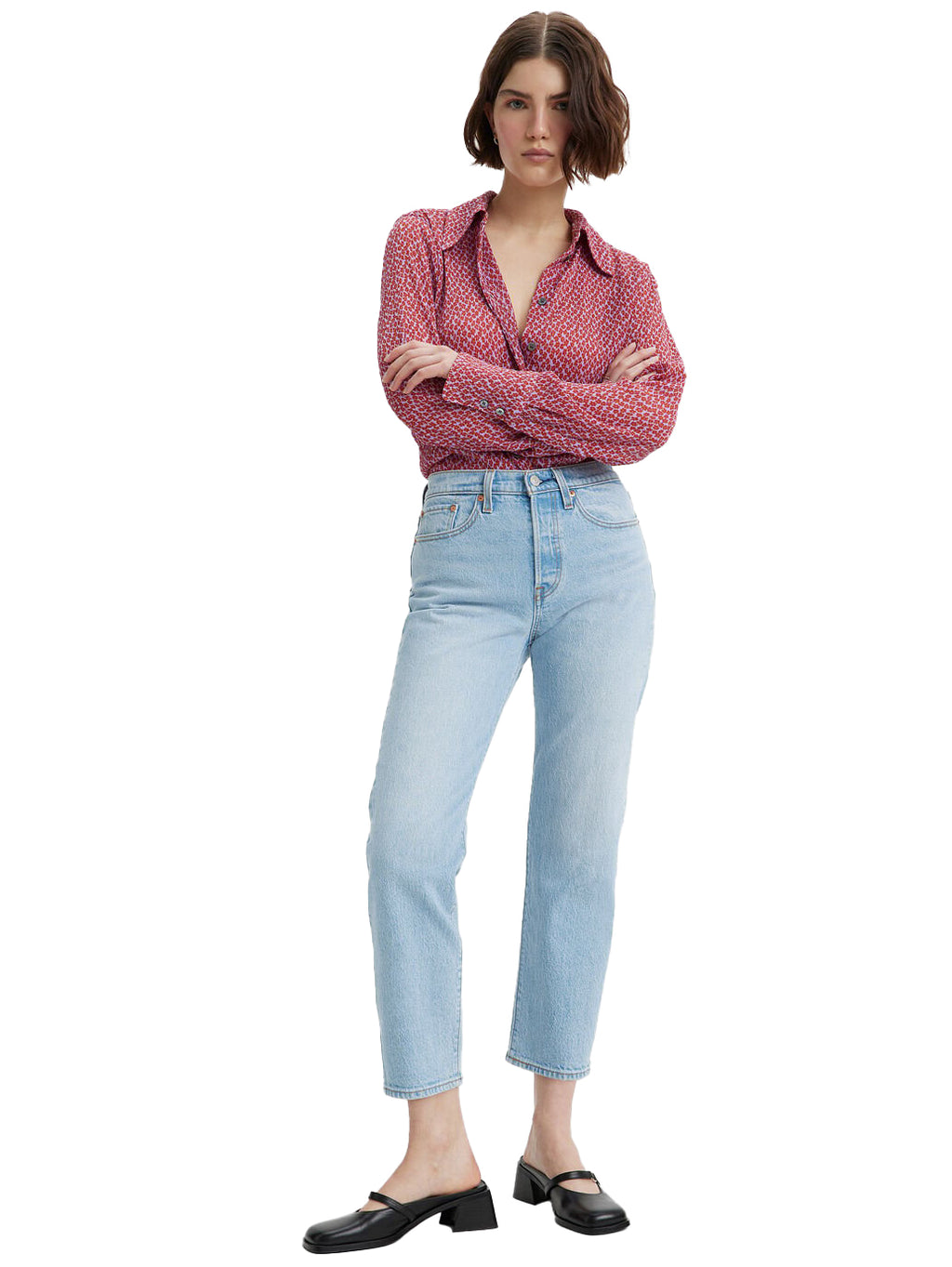 Levi's Womens Wedgie Straight Jeans (34964-0196) Fully Baked