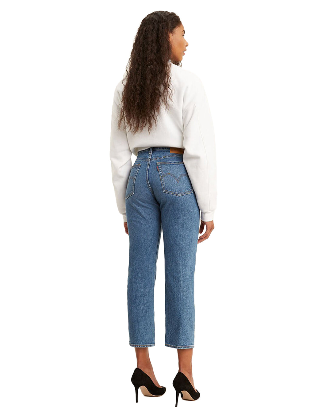 Levi's Womens Wedgie Straight Jeans (34964-0073) Jazz Jive Sound