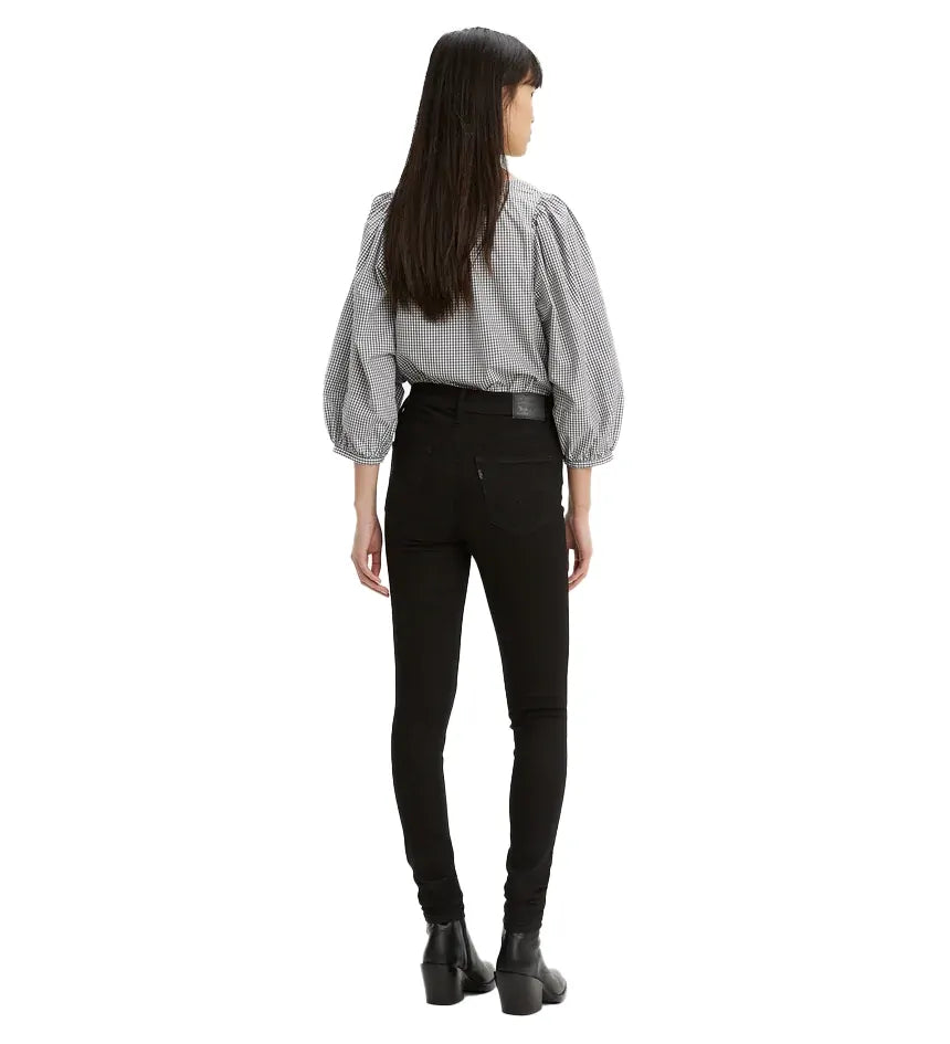 Levi's Womens 720 High Rise Super Skinny Jeans (52797-0022) Black Squared