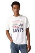 Levi's Mens Vintage Fit S/S Graphic Tee (87373-0225) Archival Poster White
