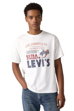 Levi's Mens Vintage Fit S/S Graphic Tee (87373-0225) Archival Poster White