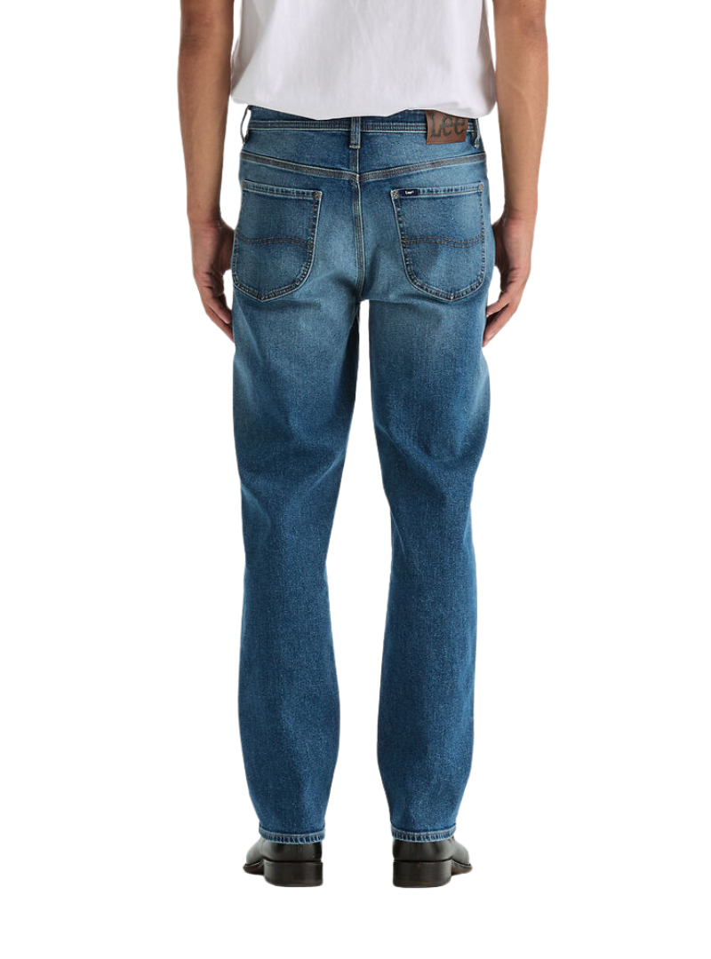 Lee Originals Mens L101 Straight Jeans (L/067113/F72) Dusted Indigo [SD]