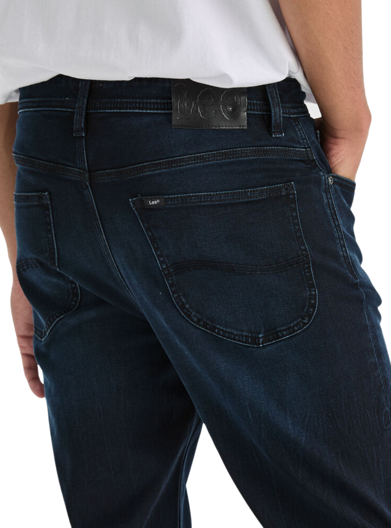 Lee Originals Mens L100 Slim Jeans (L/067109/Z93) Rich Indigo [SD]