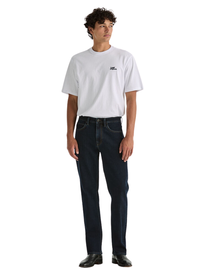 Lee Originals Mens L101 Straight Stretch Jeans (L/067106/YK6) Indigo [SD]