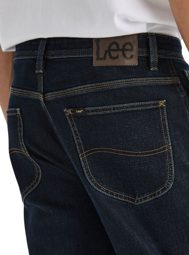 Lee Originals Mens L101 Straight Stretch Jeans (L/067106/YK6) Indigo [SD]