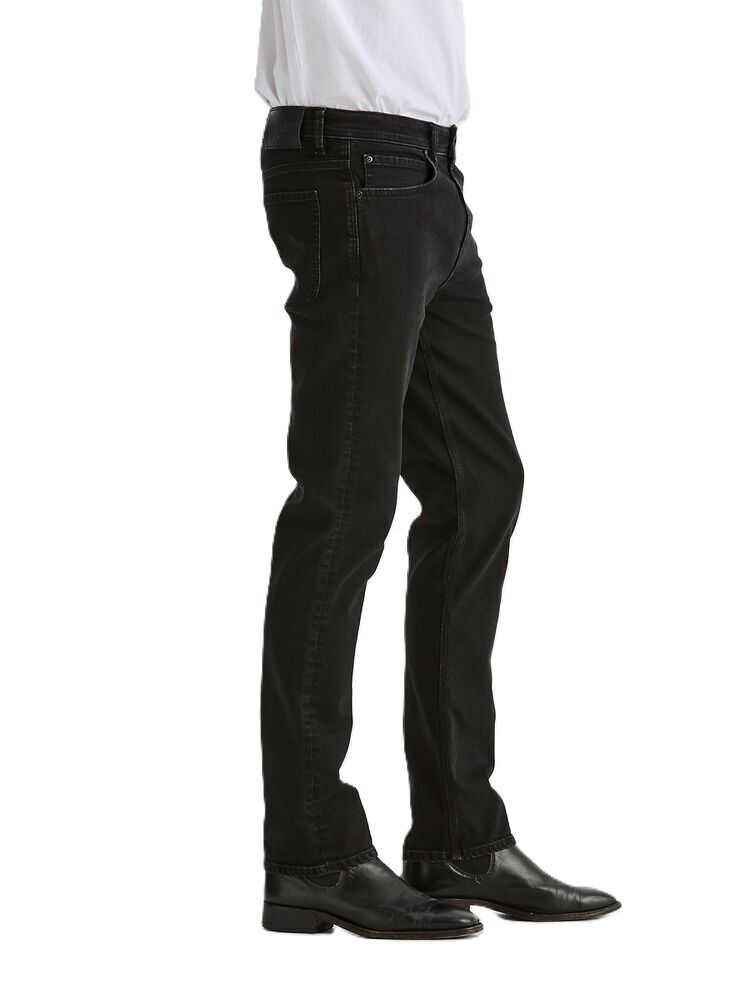 Lee Originals Mens L100 Slim Jeans (L/067107/YK9) Soft Black [SD]