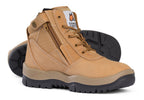 Mongrel Zip Sider Safety Boots (261050) Wheat