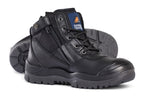 Mongrel Zip Sider Safety Boots (461020) Black
