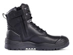 Mongrel High Leg Zip Sider Safety Boots w/ Scuff Cap (561020) Black