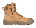 Mongrel High Leg Zip Sider Safety Boots w/ Scuff Cap (561050) Wheat