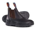 Mongrel V-Cut Elastic Sided Non Safety Boots (916030) Claret Oil Kip