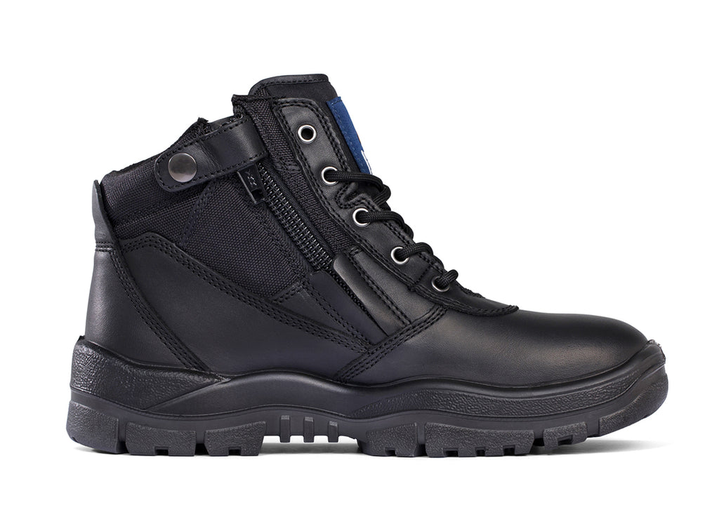 Mongrel Zip Sided Non Safety Boots (961020) Black