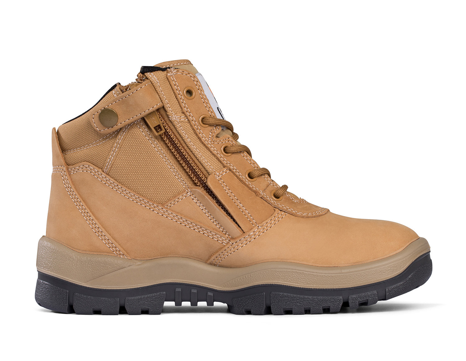 Mongrel Zip Sided Non Safety Boots (961050) Wheat