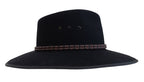 Statesman Countryman Wool Felt Hat (S0066672) Black