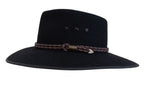 Statesman Countryman Wool Felt Hat (S0066672) Black