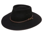 Statesman Countryman Wool Felt Hat (S0066672) Black