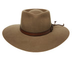 Statesman Big Australian Wool Felt Hat (S0116579) Riverstone