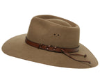 Statesman Big Australian Wool Felt Hat (S0116579) Riverstone