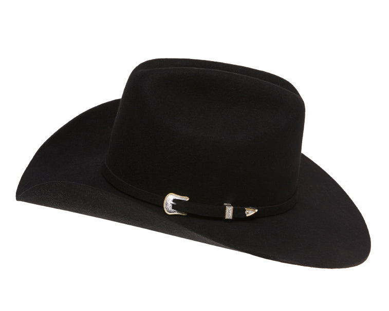 Statesman Childrens The Great Divide Wool Felt Hat (21030090) Black