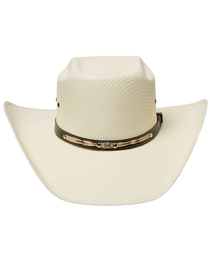 Statesman Cuernos Chuecos Straw Hat (20423-18) Natural [GD]