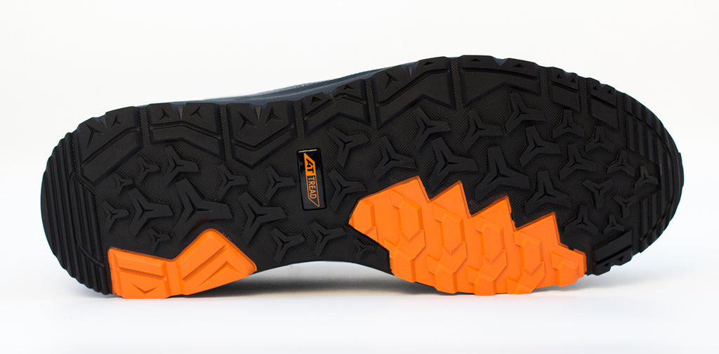 New Balance Mens Speedware Composite Toe Shoes (MIDSPWR) Grey/Orange