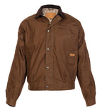 Outback Trading Mens Burke Dry Wax Jacket (6188) Brown [SD]
