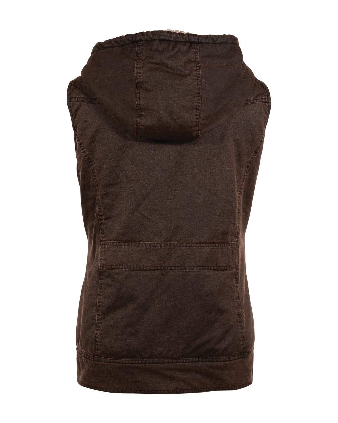 Outback Trading Womens Heidi Vest (29678) Brown 