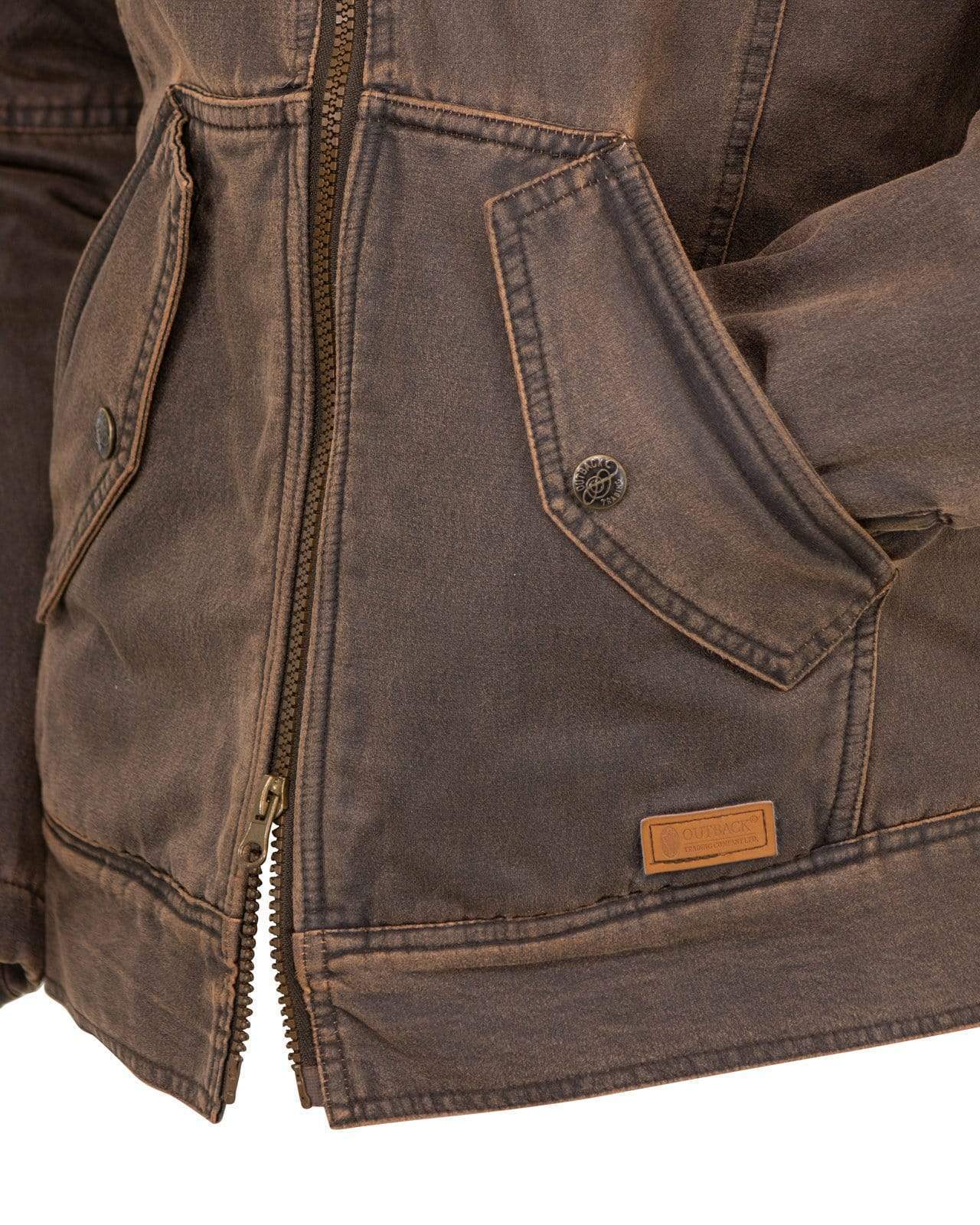 Outback Trading Womens Heidi Canyonland Jacket (2874) Brown 