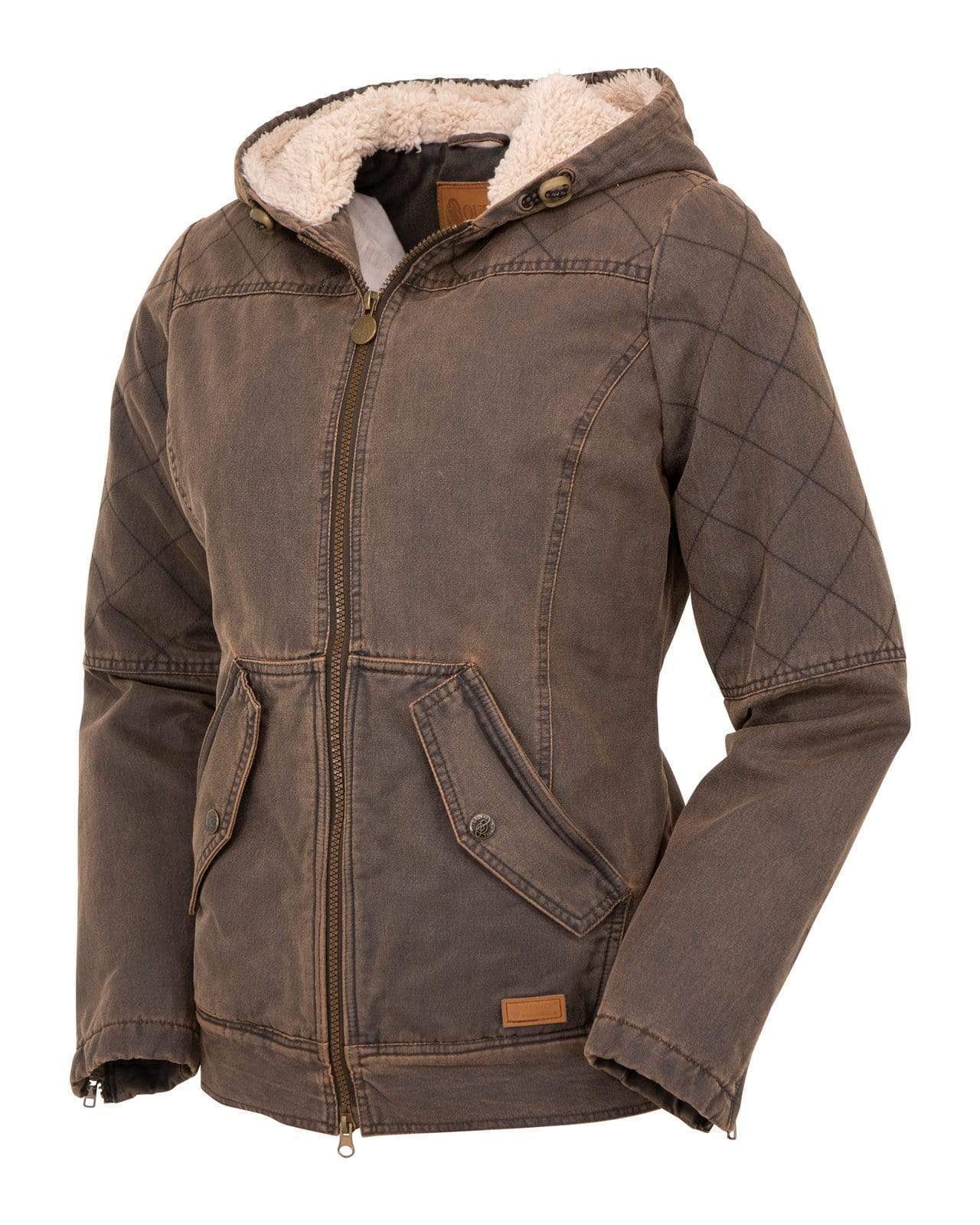 Outback Trading Womens Heidi Canyonland Jacket (2874) Brown 