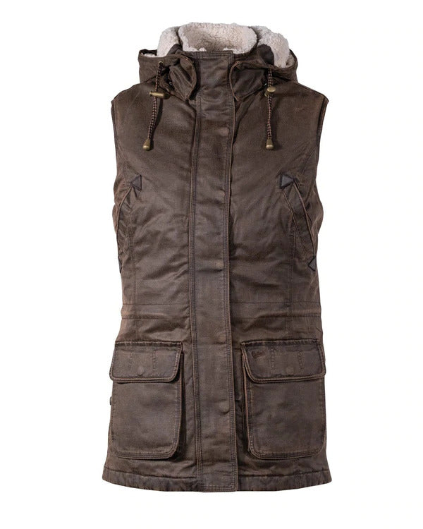 Outback Trading Womens Woodbury Vest (29689) Brown 