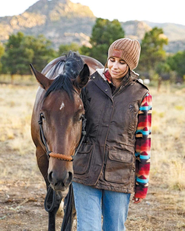 Outback Trading Womens Woodbury Vest (29689) Brown 