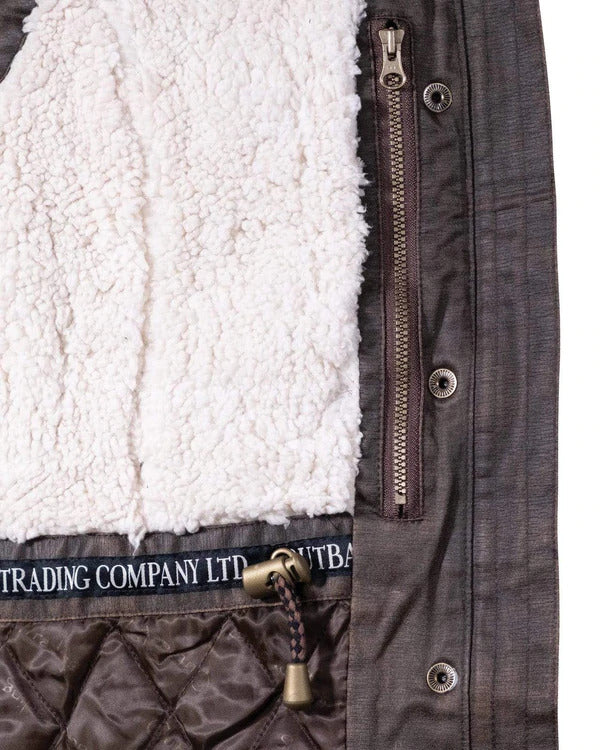Outback Trading Womens Woodbury Vest (29689) Brown 