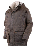 Outback Trading Mens Nolan Oilskin Jacket (29739) Brown [GD]