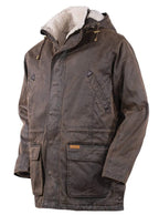 Outback Trading Mens Nolan Oilskin Jacket (29739) Brown [GD]