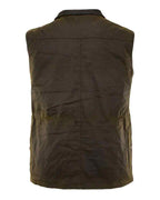 Outback Trading Mens Deer Hunter Oilskin Vest (2049) Bronze 