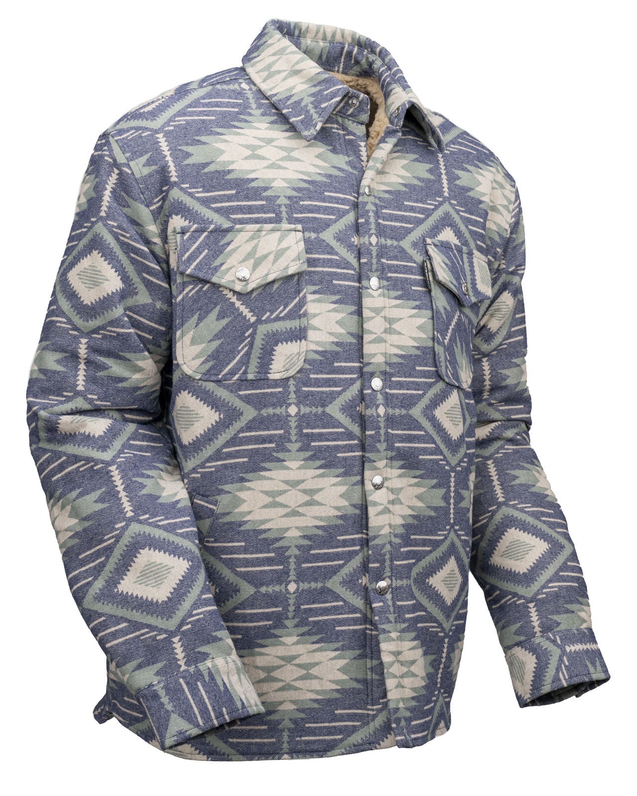 Outback Trading Mens Ronan Jacket (29761) Blue