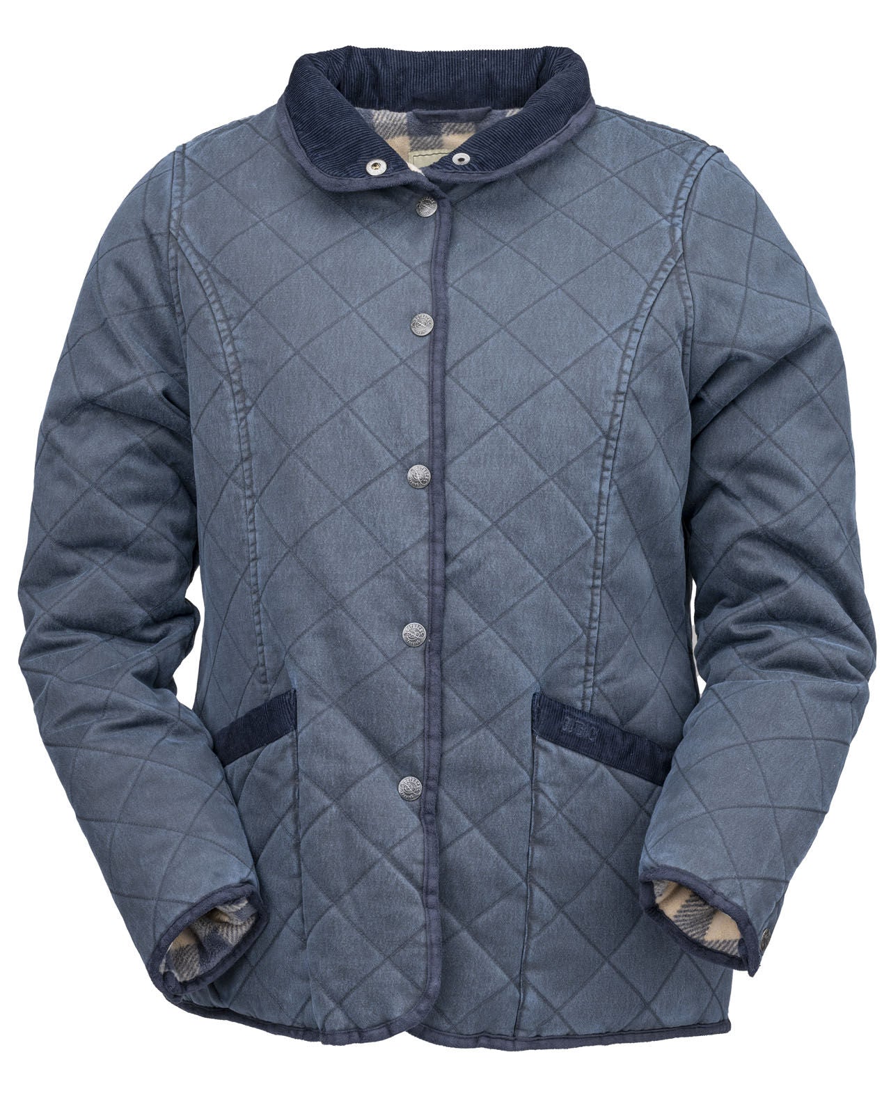 Outback Trading Womens Canyonland Barn Jacket (29860) Navy [SD]