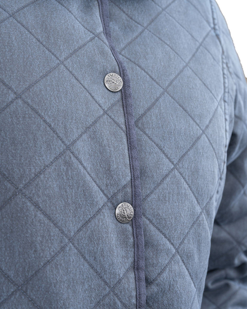 Outback Trading Womens Canyonland Barn Jacket (29860) Navy [SD]