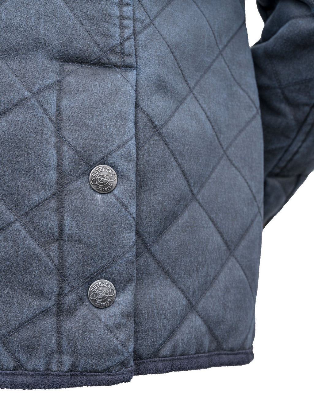 Outback Trading Womens Canyonland Barn Jacket (29860) Navy [SD]