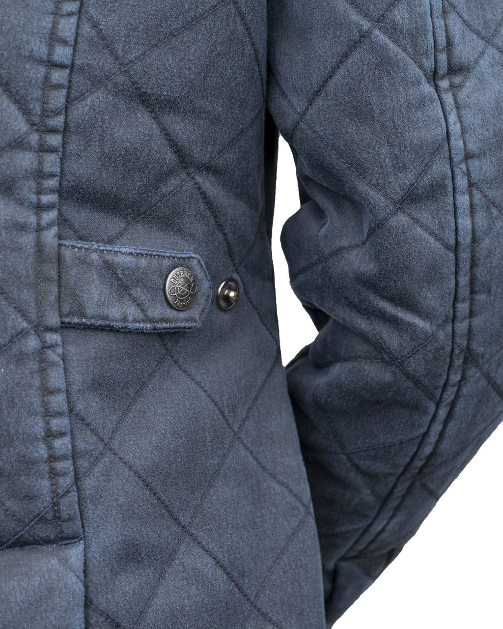 Outback Trading Womens Canyonland Barn Jacket (29860) Navy [SD]