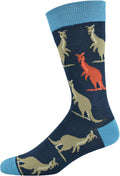 Bamboozld Mens Kanga Bamboo Socks (BBS18KANGA) Navy