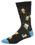 Bamboozld Mens Cheers Mate Bamboo Socks (BBS21CHEERSMATEK) Black [SD]
