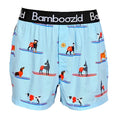 Bamboozld Mens Cowabunga Bamboo Boxer Shorts (BBS22UBSCOWABUNGA) Blue [SD]