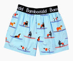 Bamboozld Mens Cowabunga Bamboo Boxer Shorts (BBS22UBSCOWABUNGA) Blue [SD]