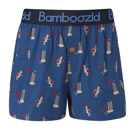 Bamboozld Mens Howz That Bamboo Boxer Shorts (BBUS20BHOWZTHAT) Blue [SD]